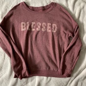 “Blessed” Crewneck Sweatshirt